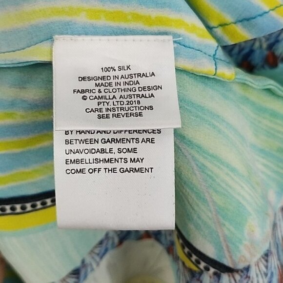 Camilla Reef Warrior Drop‎ Shoulder Playsuit Romper Size XS b75 - Picture 15 of 17